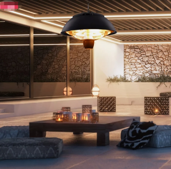 3D flame fireplace heater