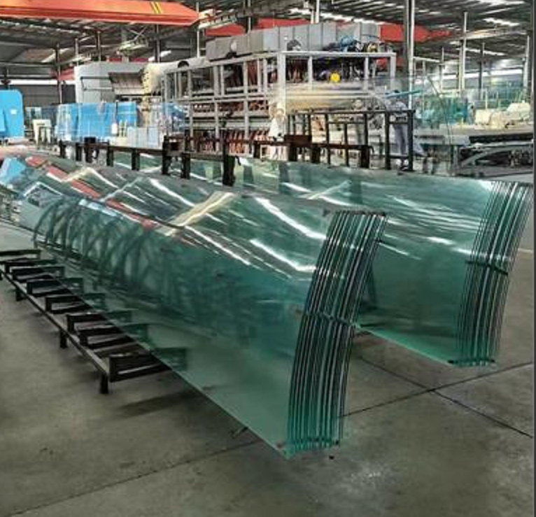 Industrial glass preheating system