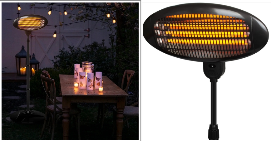 Ceiling mounted infrared heater